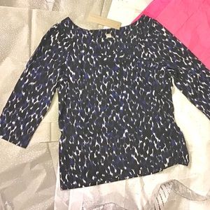 LAURA ASHLEY Scoopneck Casual 3/4 sleeve top - M